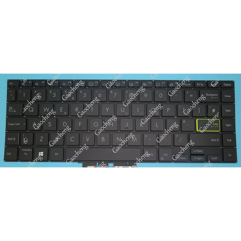 Rtdpart Is Suitable for Asus Vivobook Flip14 Tp470 Tm420Ia Tp420Ua Keyboard Jp