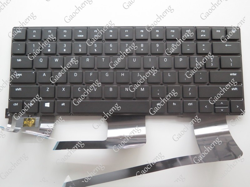 Rtdpart Is Suitable for Razer Blade Pro 17 Rz09-0329 Laptop Keyboard Jp Us Rtdpart Is Suitable for Razer Blade Pro 17 Rz09-0329 Laptop Keyboard Jp Us