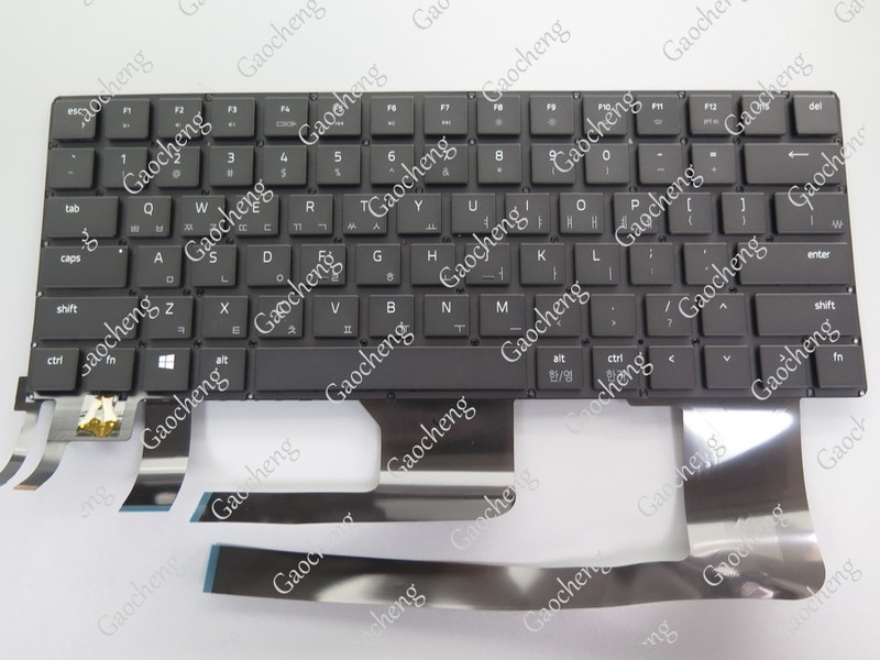 Rtdpart Is Suitable for Razer Blade Pro 17 Rz09-0287 Laptop Keyboard Fr Kr
