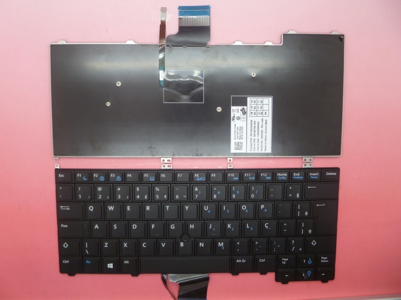 Rtdpart Is Suitable for Dell Dell Latitude E7440 E7420 E7240 P22S Keyboard Br Rtdpart Is Suitable for Dell Dell Latitude E7440 E7420 E7240 P22S Keyboard Br