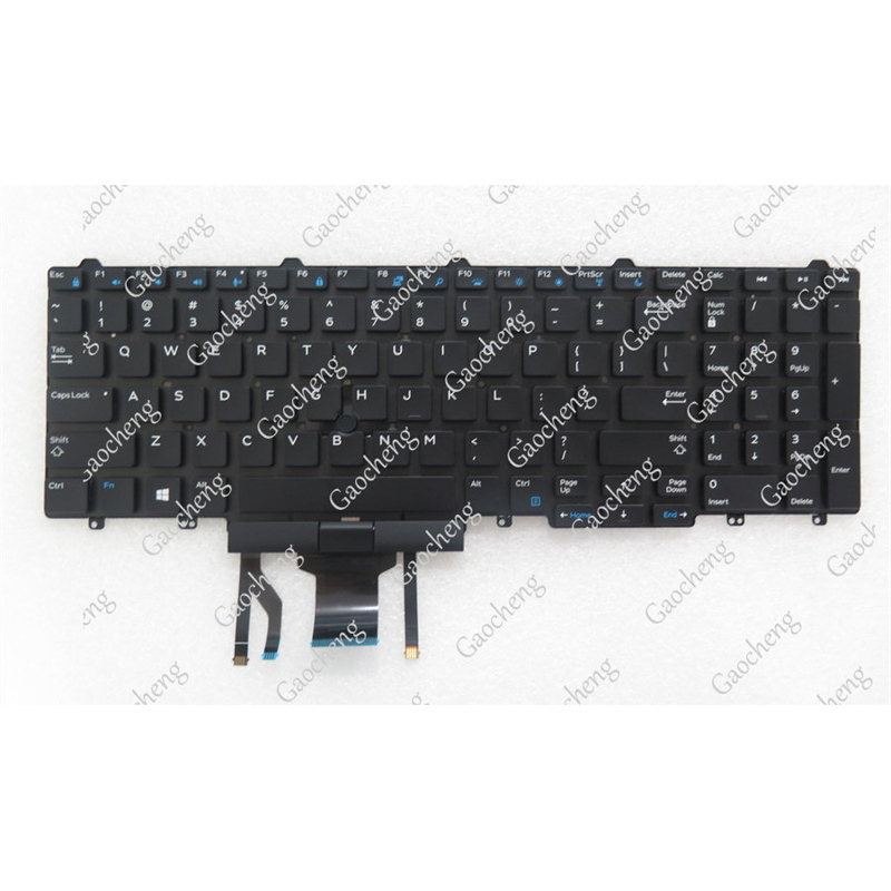 Rtdpart Is Suitable for Dell Dell Latitude E5550 E5570 Keyboard Gr Uk Ne Cz Sp