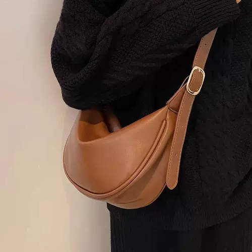 Вместительная и большая белая сумка через плечо, универсальная сумка на одно плечо