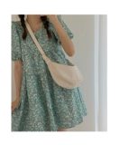 Вместительная и большая белая сумка через плечо, универсальная сумка на одно плечо