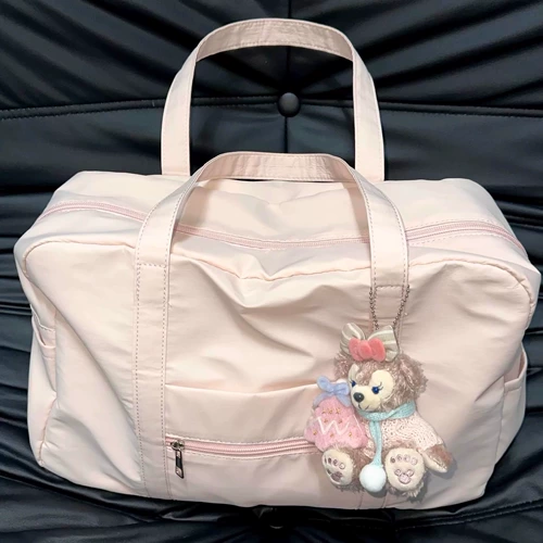 Вместительная и большая портативная розовая сумка для путешествий, барсетка, спортивная сумка