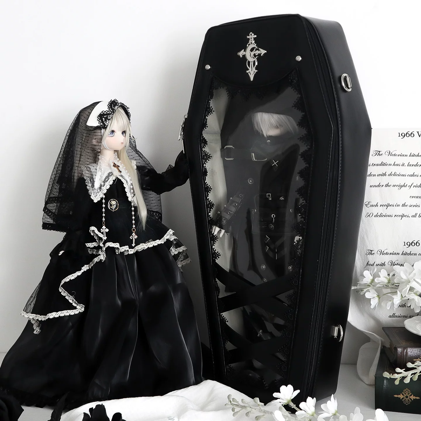 [Сон гроба] Раздражительная Сяомэй оригинальный четырехточечный BJD кроссбоди сумка-гробик для женщин, сумка для малыша y2k
