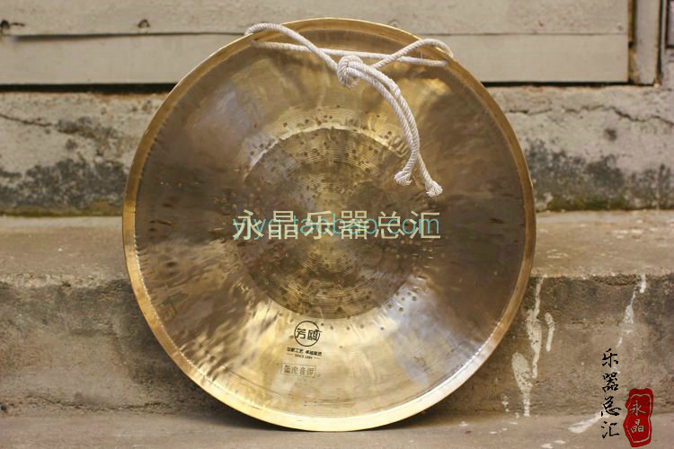 Wuhan Fangou 36CM Low Tiger Gong 36 cm Bass Tiger Gong Tiger Gong Tiger Gong Low Tiger Gong Drama Gong Peking Opera Gong