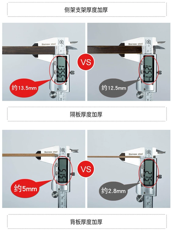 Giá sách Tủ sách đơn giản nhiều lớp Ngăn kéo bằng tre Kết hợp sàn Tủ sách Học sinh Sáng tạo Giá sách Trung Quốc mới - Kệ
