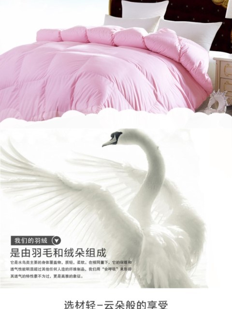 Full duvet dày cotton ấm bộ đồ giường mùa đông đám cưới nhà dệt lõi ngỗng xuống chăn bông cotton 	chăn bông dày