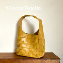 Cienda Kuelta Package Women 2021 New Diagonal Satchel Tide 100 hitch Large capacity braided Totbag Summer