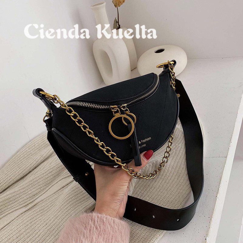 Cienda Kuelta Packs Women 2021 New Trends 100 Hitch Fashion Advanced Senses Chest Bag Broadband Summer