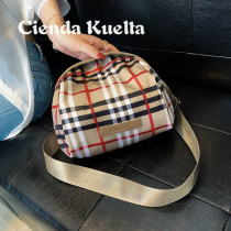 Light luxury small bag women 2021 new fashion fashion shell bag Oxford cloth women cross-body bag canvas versatile shoulder bag