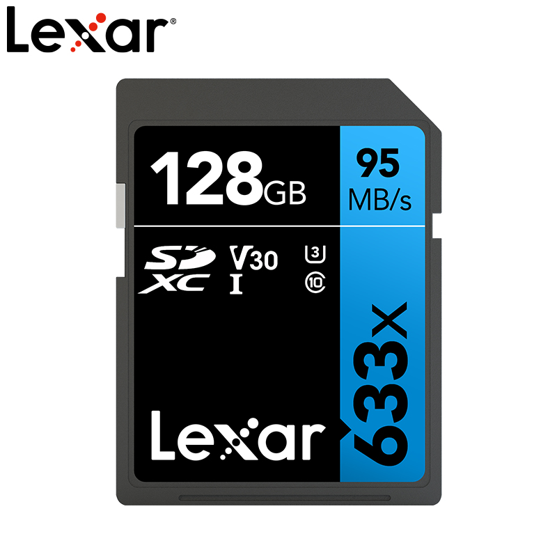 Lexar Lexar SD Card 128G 633X High Speed SDXC Micro Single Digital Memory Card SLR Camera Memory Card