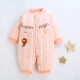 Mùa thu và mùa đông người đàn ông và phụ nữ em bé dày quần áo quilted cotton ấm những người cotton cotton sơ sinh ra ngoài áo khoác cotton