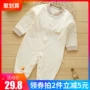 Mùa xuân và mùa thu em bé jumpsuit mùa thu và mùa đông cơ sở đồ lót cotton sơ sinh đồ ngủ trẻ sơ sinh quần áo trẻ em romper quần áo trẻ em 10 tuổi