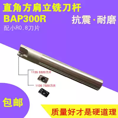 Right angle square shoulder end mill tool holder hardened seismic BAP300R C10 C12 C14 C16 20 R0 8 1135