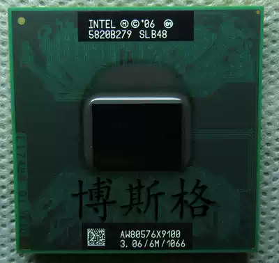 X9100 Notebook CPU 3 06 6M 1066 SLB48 Official version PGA P8700 T9400
