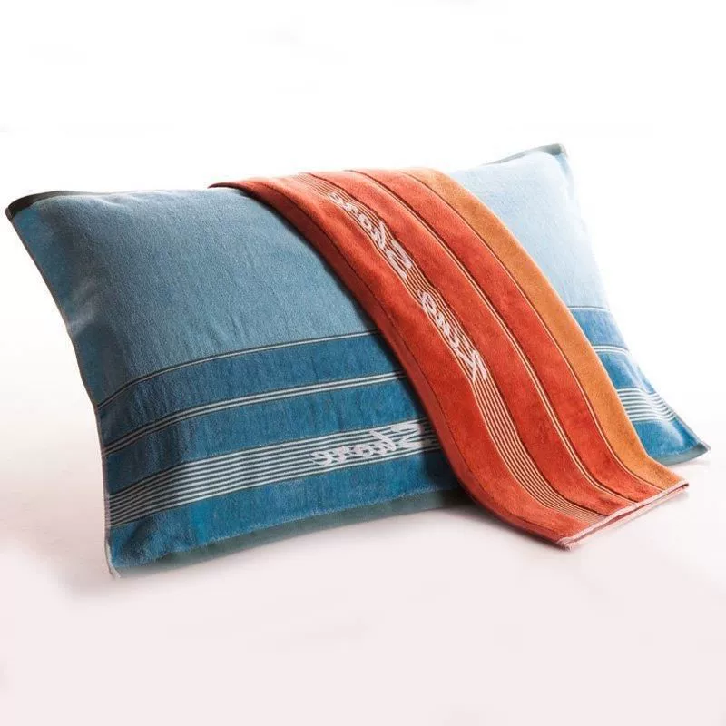 Khăn gối vàng, cotton, mềm, cặp đôi sành điệu, nam, học sinh, cotton, không gối, nhiều kiểu vỏ ga gối