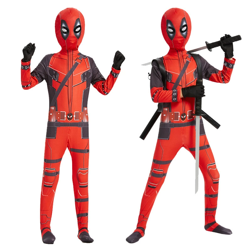 Người Nhện Quần Jumpsuit Phù Hợp Với Cos Trang Phục Phi Thường Báo Đen Bé Trai Cosplay Nhập Vai Quần Áo