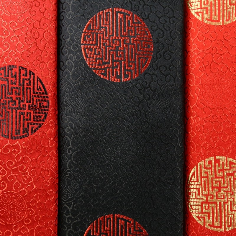 Middle Country Wind Black Red Photography Background Cloth Jewelry Jade Jade Silver Accessories handstring bracelet for shooting photo props