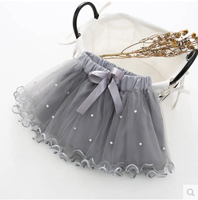 ສິ້ນ tutu ເດັກນ້ອຍ 2-3 ປີເດັກນ້ອຍ skirt spring girl baby summer dress Princess skirt 1-5 girls gauze skirt skirt