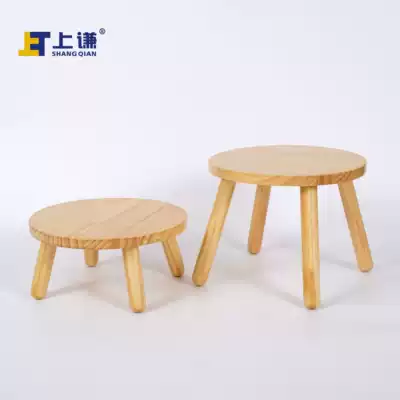 Shangqian pine bracket combination cake bread west food cold food dry point with hand gift mooncake display rack baking display