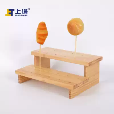 Shangqian pine hot dog sugar gourd bubblegum lollipop display rack Cake bread west point display shooting props