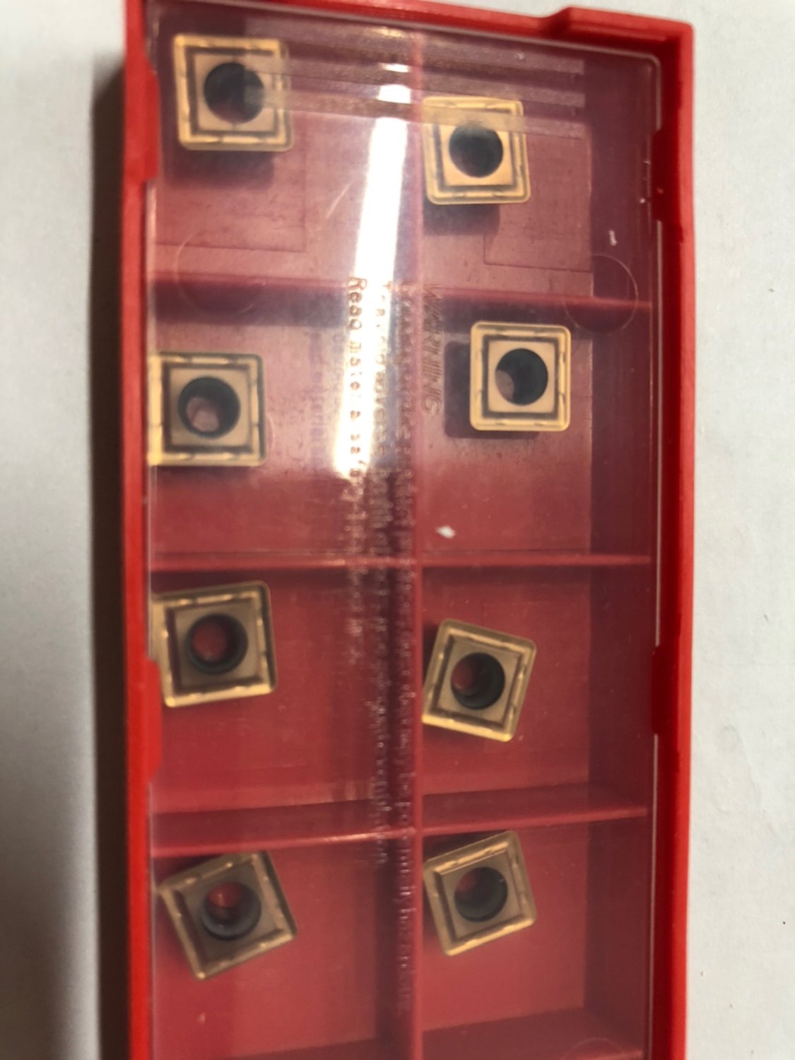 Replaces Tegok U drill insert quad type SPMG050204 060204 07T308 090408-DG