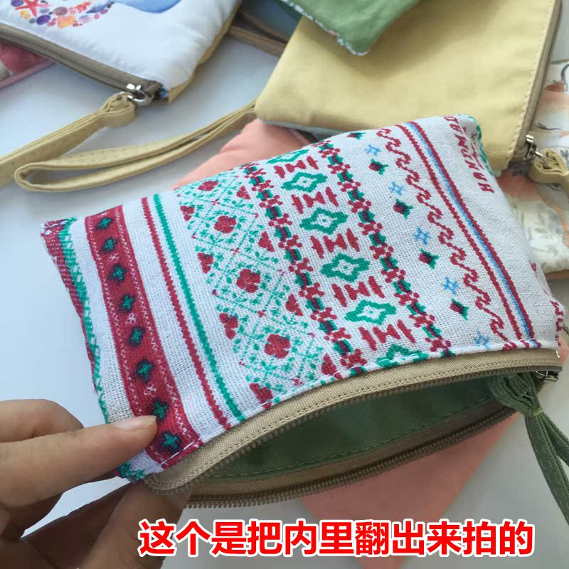 Yingzi nhà 5 miếng dễ thương túi lưu trữ điện thoại di động túi bao tử nữ
