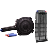 Детская мягкая пуля Baby Strike SLR Короткая изогнутая PDX Maggat Metal Magazine Double Player Drum Drum