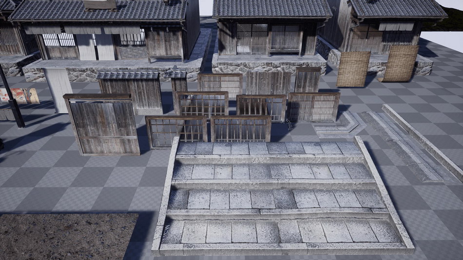 在环境创建的Kyoto Alley - 虚幻引擎商城_b43b53ad.jpg