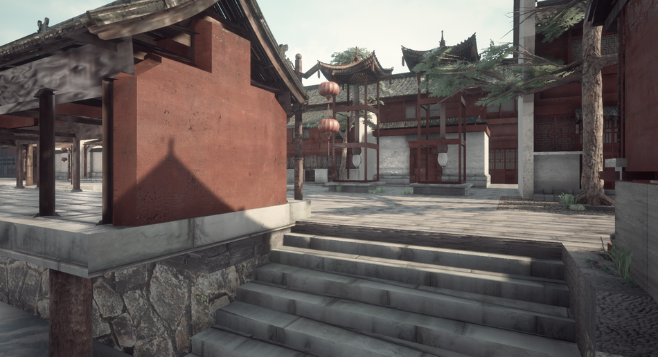 UE4虚幻4 中国风仙侠武侠江南小镇水乡建筑小河环境场景-淘宝网_87051c8a.png