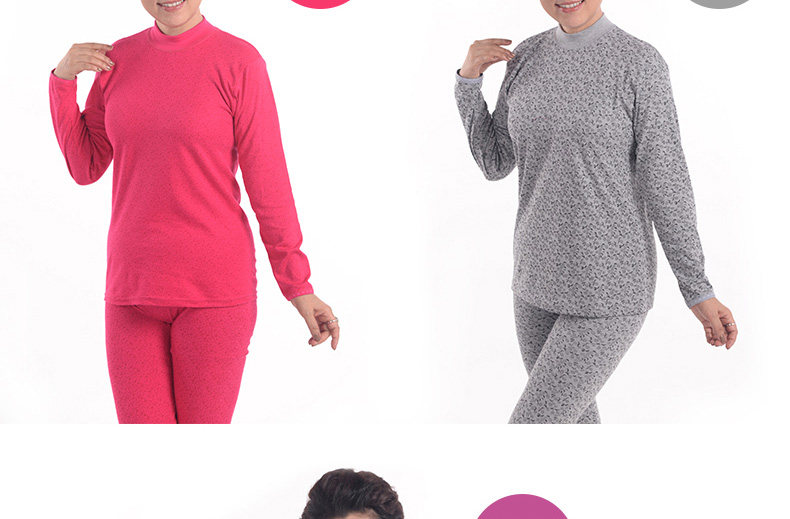 Sous-vêtement chaud personne âgée simple en coton - Ref 761323 Image 18