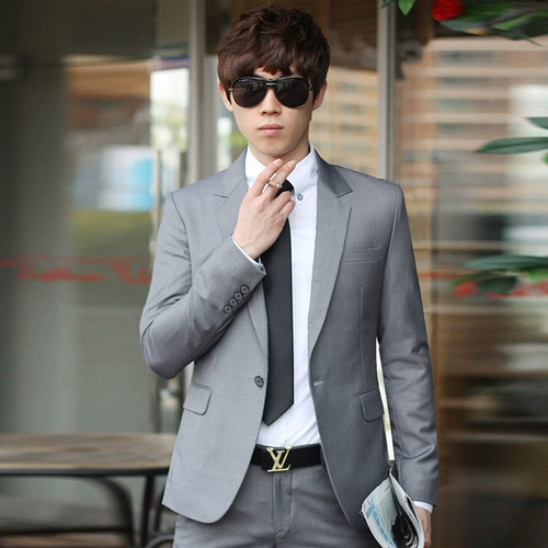 Модный осенний костюм в английском стиле для отдыха, облегающий крой, в корейском стиле