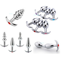 Metal out-of-wear back for men and women anal sling anal plug adult sex toys alternative toys