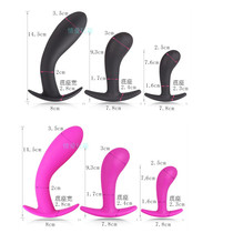 Large G-spot back court massager out wearing Silicone Anal plug anal plug anal plug for men and women alternative toys
