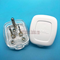 American standard wiring three legs two flat one round detachable assembly plug power extension cord US gauge plug 10A 250