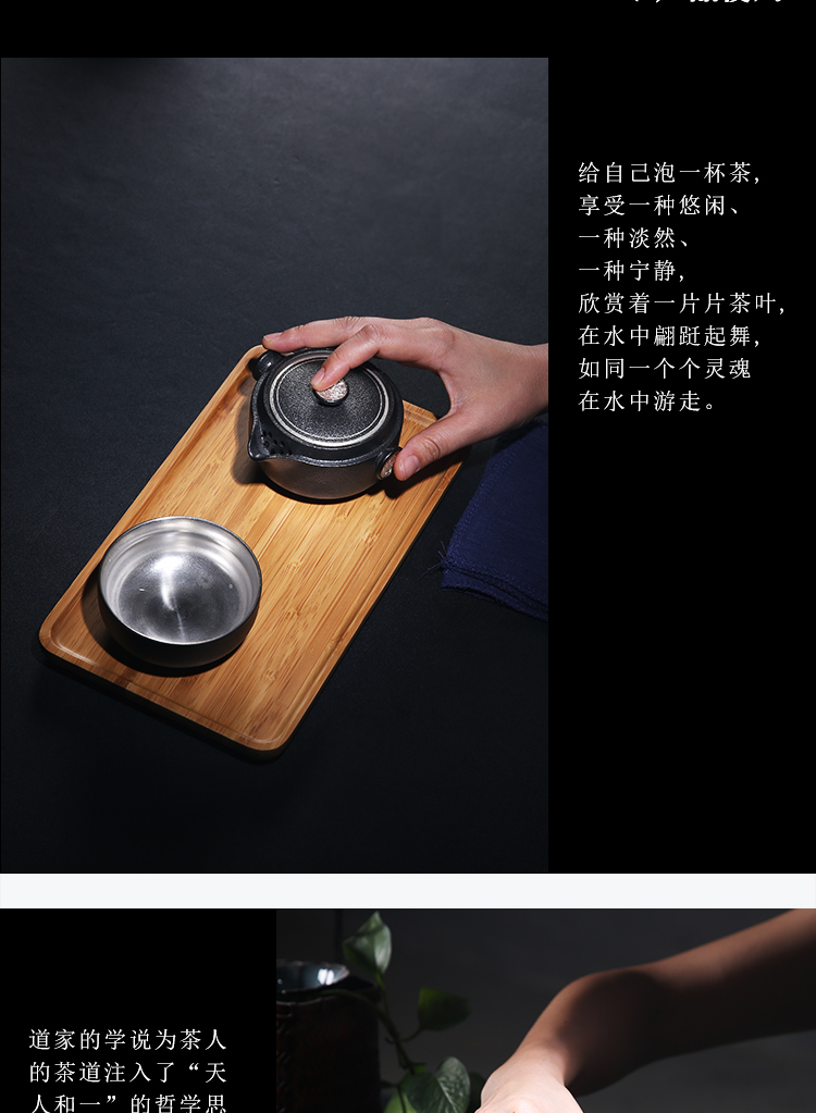 The Product wufu crack cup a pot of two glass ceramic porcelain remit travel kung fu tea cup teapot portable office