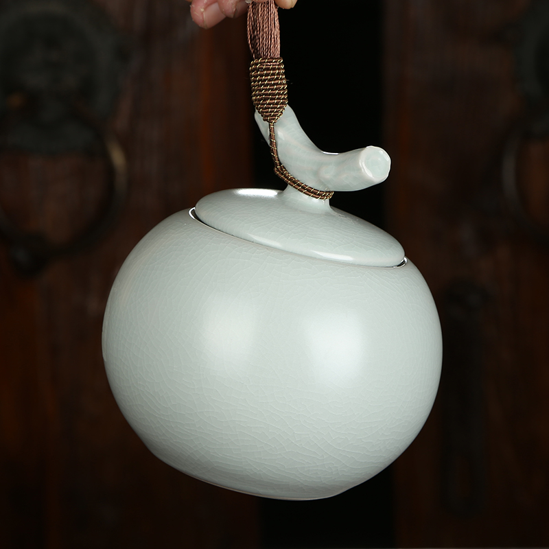 Taste your up porcelain remit slicing ceramics tieguanyin tea box sealed as cans Poole receives tea set a large jar