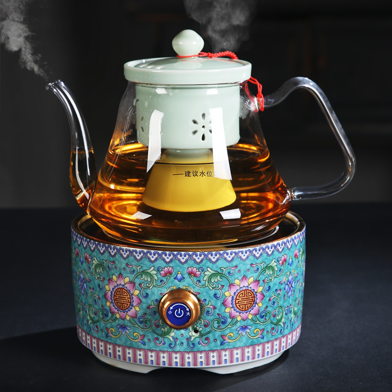 The Product health POTS, glass porcelain remit steamed steaming ceramic teapot tea, black tea pu - erh tea electric TaoLu cooking pot