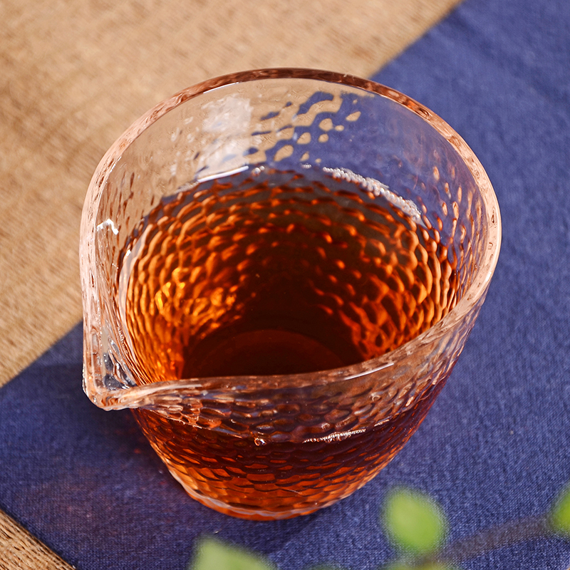 Goods fair heat - resistant porcelain remit crystal glass cup hammer eye grain tea sea points tea cup kung fu tea tea accessories