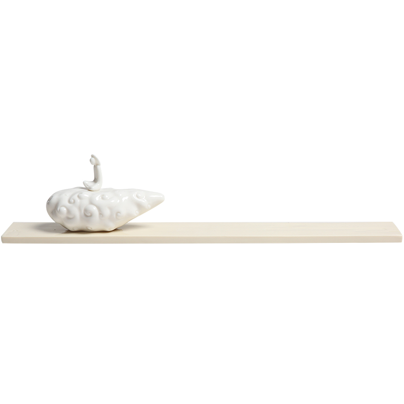 The Product white porcelain porcelain remit artistic conception above the bedroom incense incense holders - cloud tea incense buner penjing art porcelain carving works