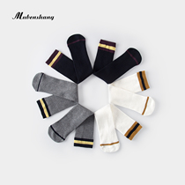 Baby midcylinder Sox girl Long cylinder socks over knee spring autumn new half high cylinder socks Long Sox floor socks Childrens children