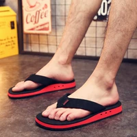 Mùa hè Hàn Quốc dép xỏ ngón thông thường giày đế xuồng dày nam xu hướng tăng dép và dép lê trơn trượt kéo dép gucci