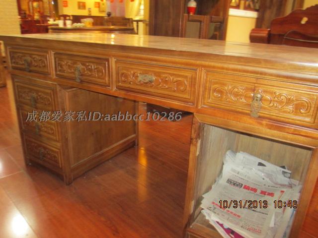 Boutique Bàn Elm Khắc Dòng Đồ Nội Thất Phòng Nghiên Cứu Boutique Bảng Antique Nội Thất Văn Phòng Thành Đô