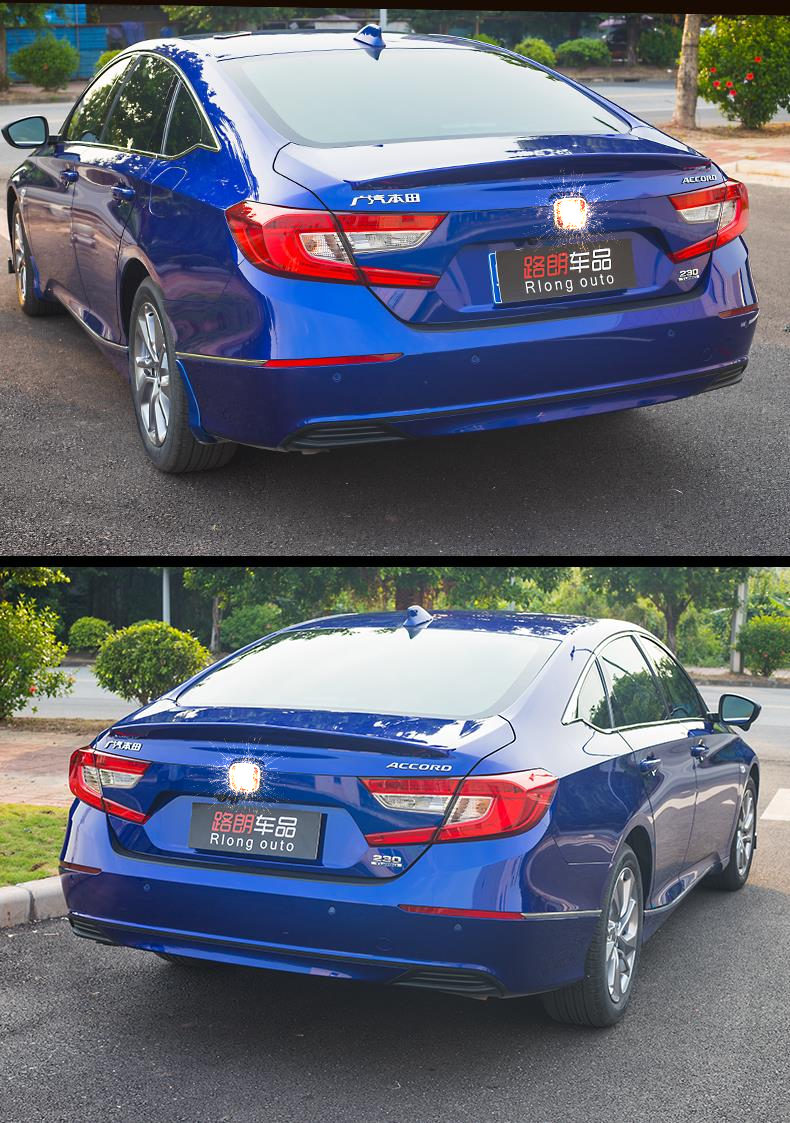 Mười thế hệ của Accord cánh sau Honda pha trộn 10 thế hệ của Accord sửa đổi đặc biệt không có đuôi xe đuôi cánh trên cánh cánh gió oto