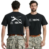 Глок, летняя памятная хлопковая комфортная футболка с коротким рукавом, коллекция 2021, большой размер