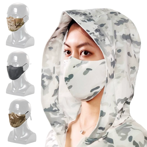 Тактическая камуфляжная универсальная медицинская маска