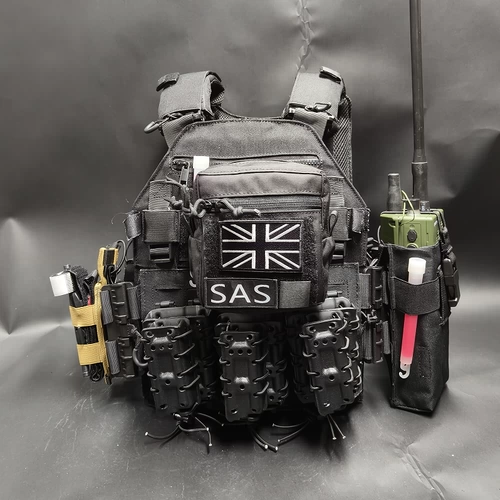 Полный комплект «Нет вора», потому что британские солдаты 19 God of War, ночная атака, призрак, тактический жилет, реквизит, конец cod16