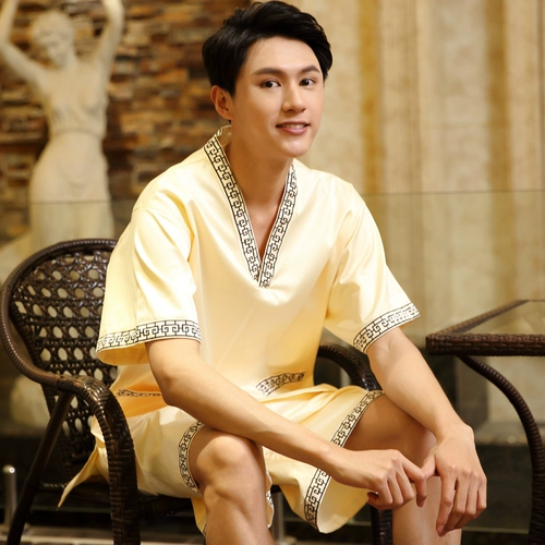 Терапия ноги для ног в центре баня работа по поту одежду для одежды для женской женская женская женская униформа мужская одежда для примерения