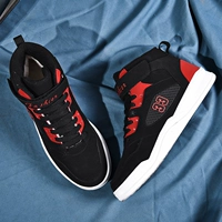 G62 Хлопковая обувь/черный красный